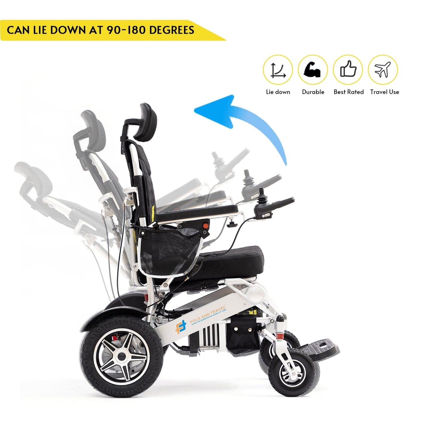 ALT Tag: Electric Wheelchair - Reclining Mobility Aid for Comfort and Support
Keywords: Electric wheelchair, Reclining electric wheelchair