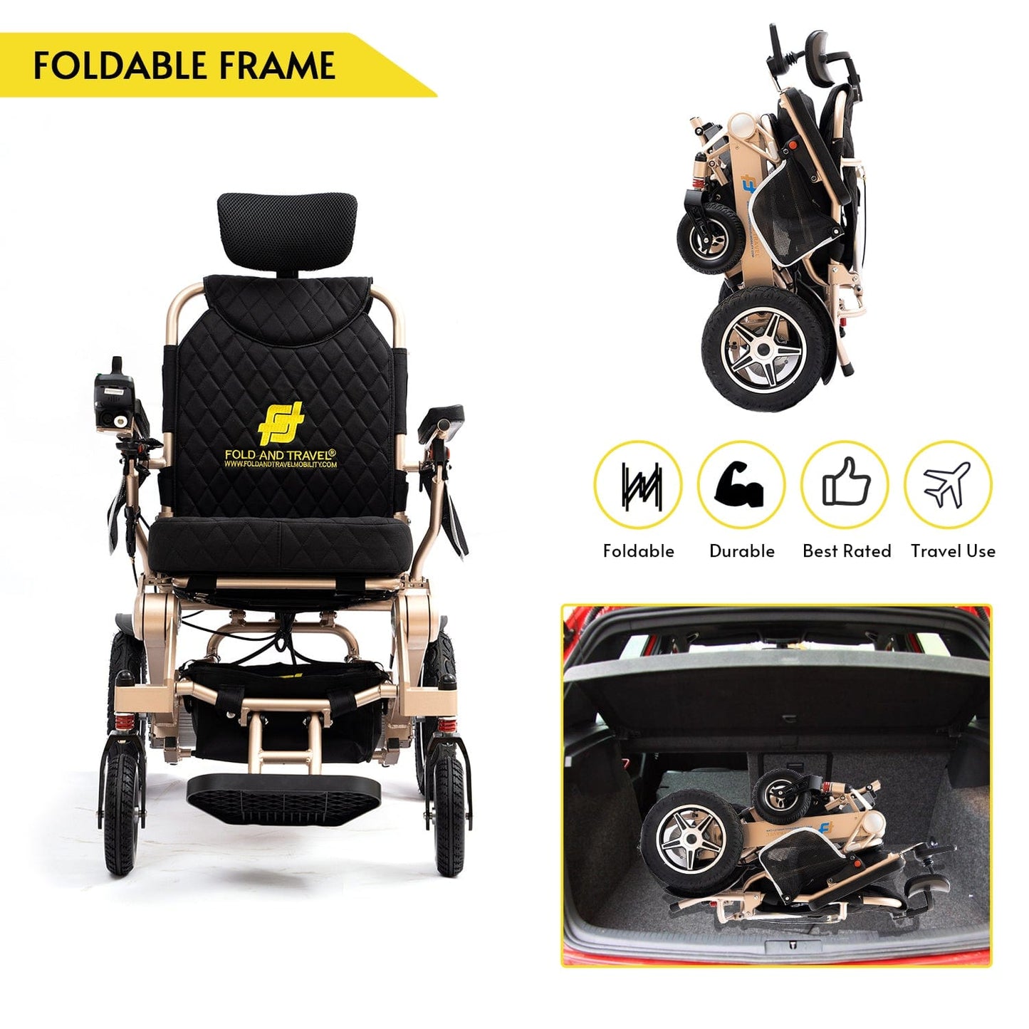 ALT Tag: Electric Wheelchair - Reclining Mobility Aid for Comfort and Support
Keywords: Electric wheelchair, Reclining electric wheelchair