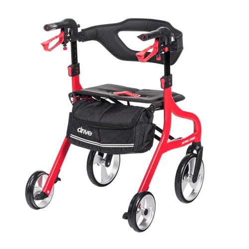 Complete Medical Mobility Products Nitro Sprint Rollator Red