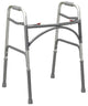 Complete Medical Mobility Products Double Button Extra-Wide Adult Folding Walker (Bariatric)