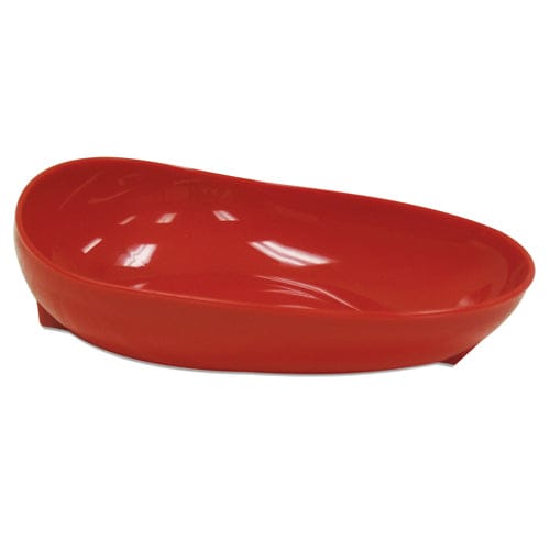 Complete Medical Aids to Daily Living Scooper Dish Redware w/Non-Skid Base