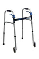 Complete Medical Mobility Products Walker Folding Trigger Release Adult with 5" Wheels (Drive)