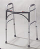Complete Medical Mobility Products Easy-Release 2 Button Folding Walker Adult