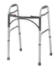Complete Medical Mobility Products Easy-Release 2 Button Folding Walker Youth