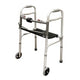 Complete Medical Mobility Products Walker w/Seat Adult 2-Button & 5" Wheels Roscoe