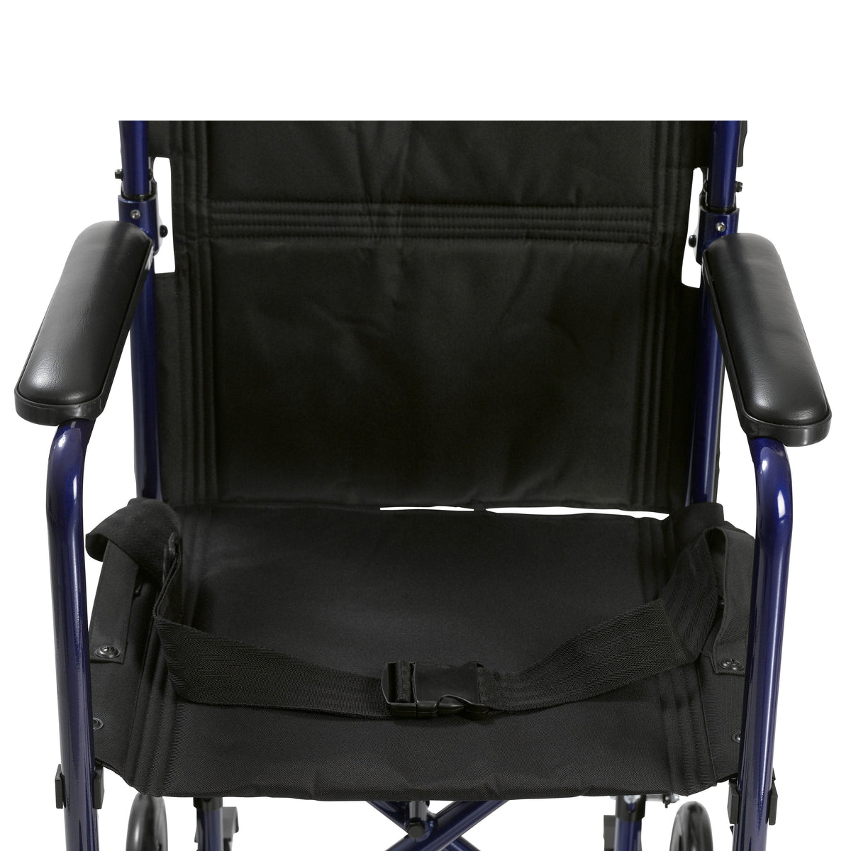 Complete Medical Wheelchairs & Accessories Wheelchair Transport Lightweight Blue 17"