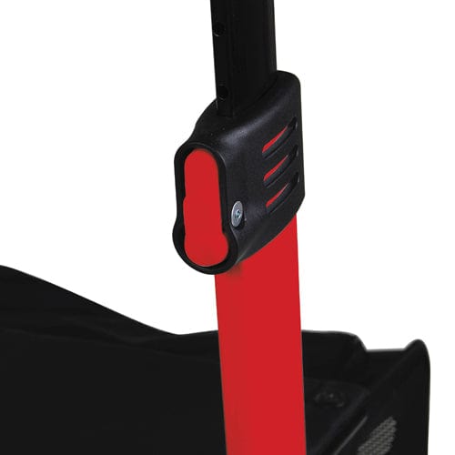 Complete Medical Mobility Products Nitro Rollator, Red with 10" Casters