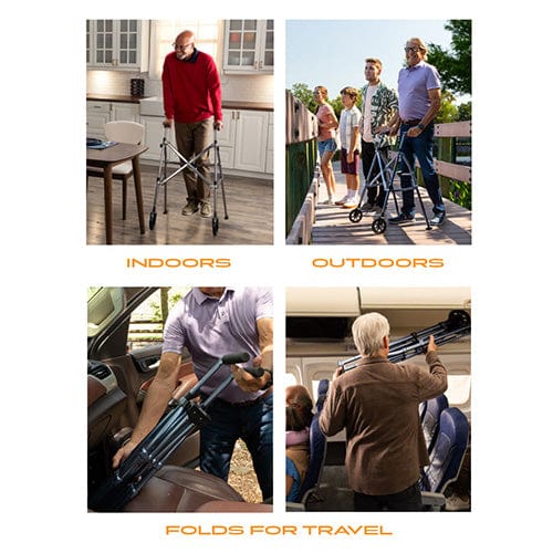 Complete Medical Mobility Products Wonder Walker Regal Rose