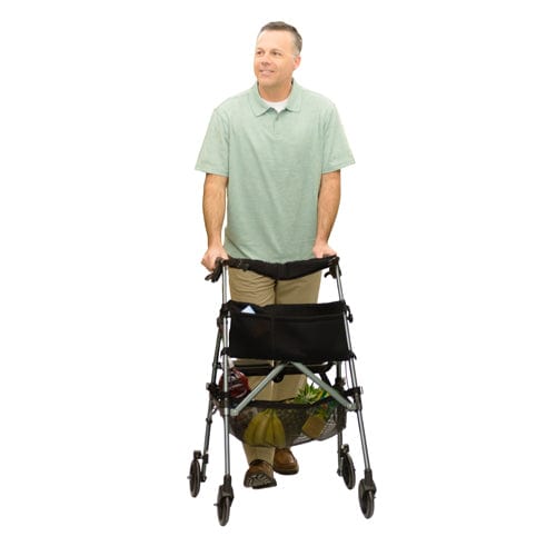Complete Medical Mobility Products Wonder Rollator Black Walnut