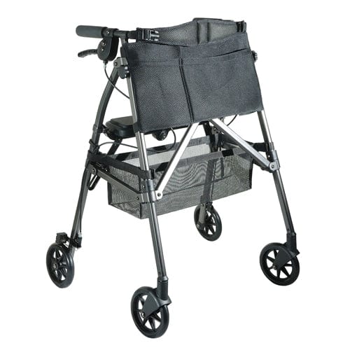 Complete Medical Mobility Products Wonder Rollator Black Walnut