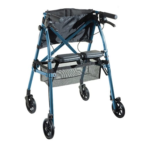 Complete Medical Mobility Products Wonder Rollator Cobalt Blue