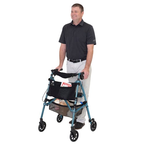 Complete Medical Mobility Products Wonder Rollator Cobalt Blue