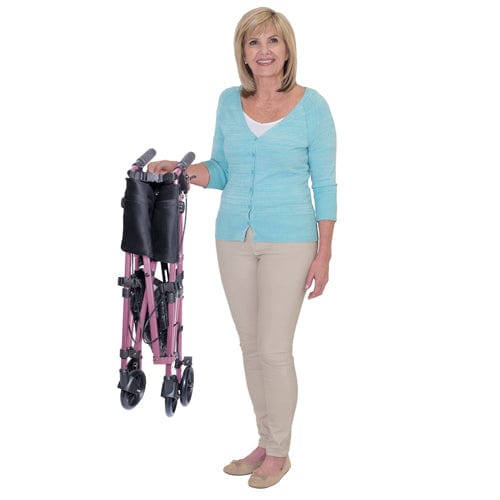 Complete Medical Mobility Products Wonder Rollator Regal Rose