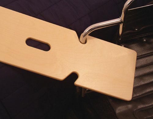 Complete Medical Aids to Daily Living SafetySure Wood Transfer Board 29" Double-Notched