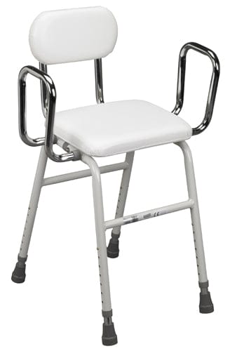 Complete Medical Aids to Daily Living Kitchen (All-Purpose) Stool w/Adjustable Arms