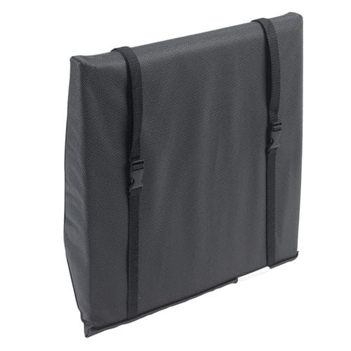 Wheelchair Back Cushion,18x17" General Use, w/Lumbar Support