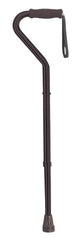 Complete Medical Mobility Products Bariatric H/D Offset Cane Alum Adjusts from 37"- 46" (Tall)