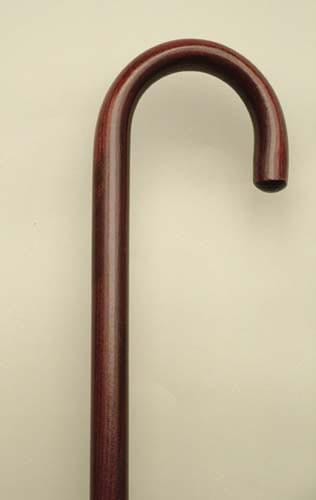 Complete Medical Mobility Products Wood Cane-7/8"x36" Mahogany