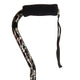 Complete Medical Mobility Products Offset Handle Aluminum Cane Color Black Camo (Each)