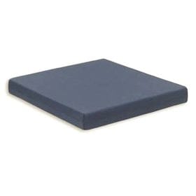 Complete Medical Wheelchairs & Accessories Foam Wheelchair Cushion, Black 18" x 16" x 2", Poly Cover