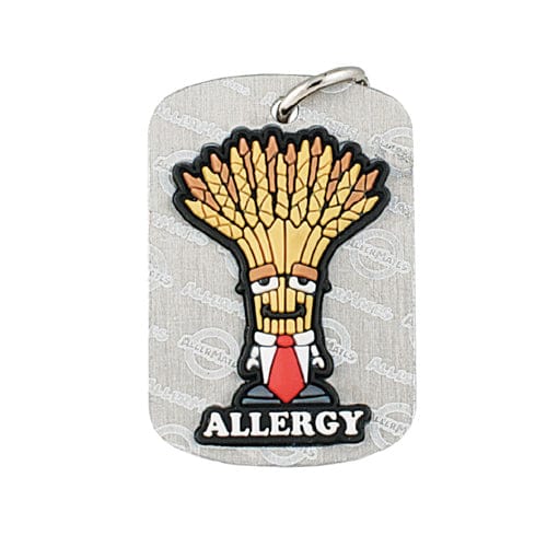 Complete Medical Aids to Daily Living AllerMates Dog Tags Professor Wheatley Wheat Gluten Allergy