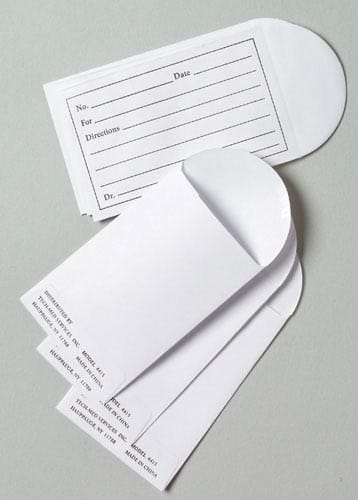 Complete Medical Aids to Daily Living Pill Envelopes Box Bx/1000 Printed