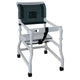 Complete Medical Mobility Products Walker PVC w/Ht Adj Arms & Seat-Standard w/o Outriggers
