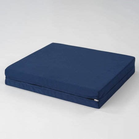Complete Medical Wheelchairs & Accessories Wheelchair Foam Cushion w/Cvr 18" X 16" X 2" Blue