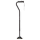 Complete Medical Mobility Products Cane w/ Miniquad Ultra Stable Tip, Black