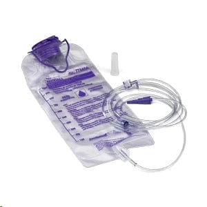 Complete Medical Aids to Daily Living Kangaroo ePump Enteral Feeding Pump Set w/Flush Bag, 30/CS