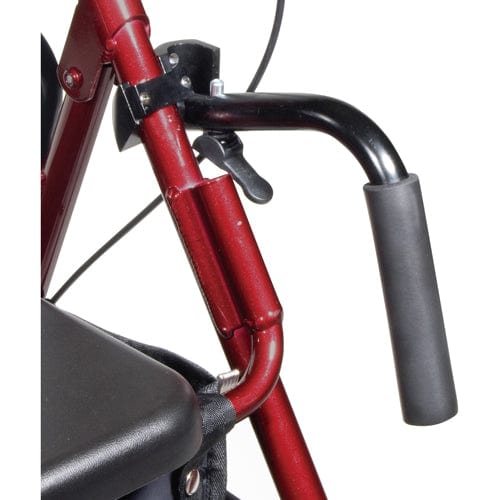 Complete Medical Mobility Products Duet Rollator/Transport Chair Black