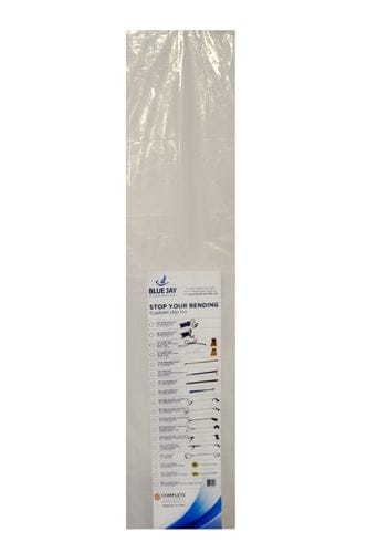 Complete Medical Aids to Daily Living Bag-It Hip Kit Bag and Insert 9" x 40", Blue Jay Brand