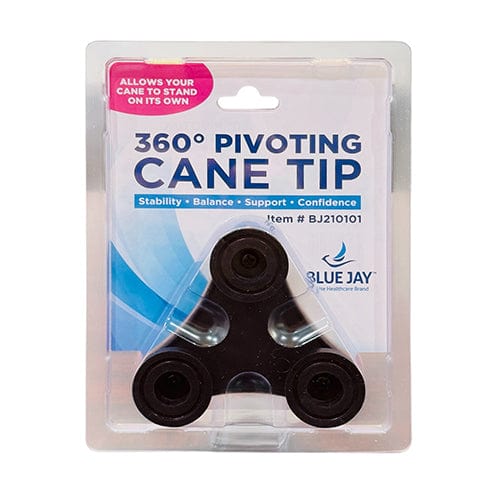 Complete Medical Mobility Products 360 degree Deluxe Pivoting Cane Tip by Blue Jay