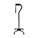 Complete Medical Mobility Products Quad Cane, Large Base, Black by Blue Jay Brand