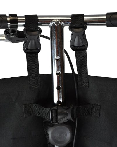 Complete Medical Mobility Products HOLD MY STUFF Personal Carry Bag for Knee Scooters Blue Jay