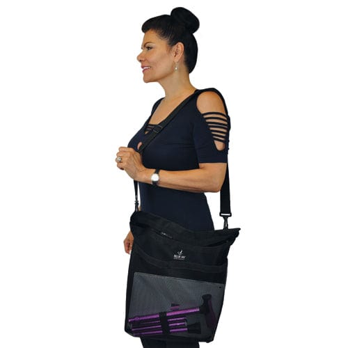 Complete Medical Mobility Products HOLD MY STUFF Personal Carry Bag for Knee Scooters Blue Jay