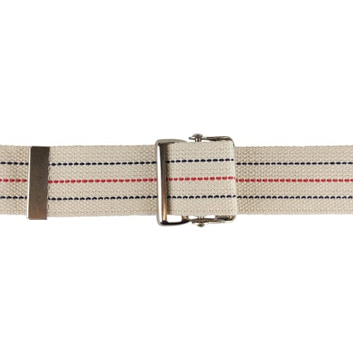 Gait Belt w/Metal Buckle 2x60" Striped Blue Jay Brand