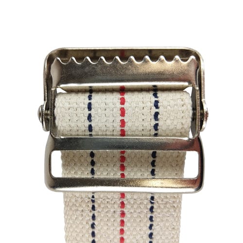 Complete Medical Mobility Products Gait Belt w/Metal Buckle 2x60" Striped Blue Jay Brand