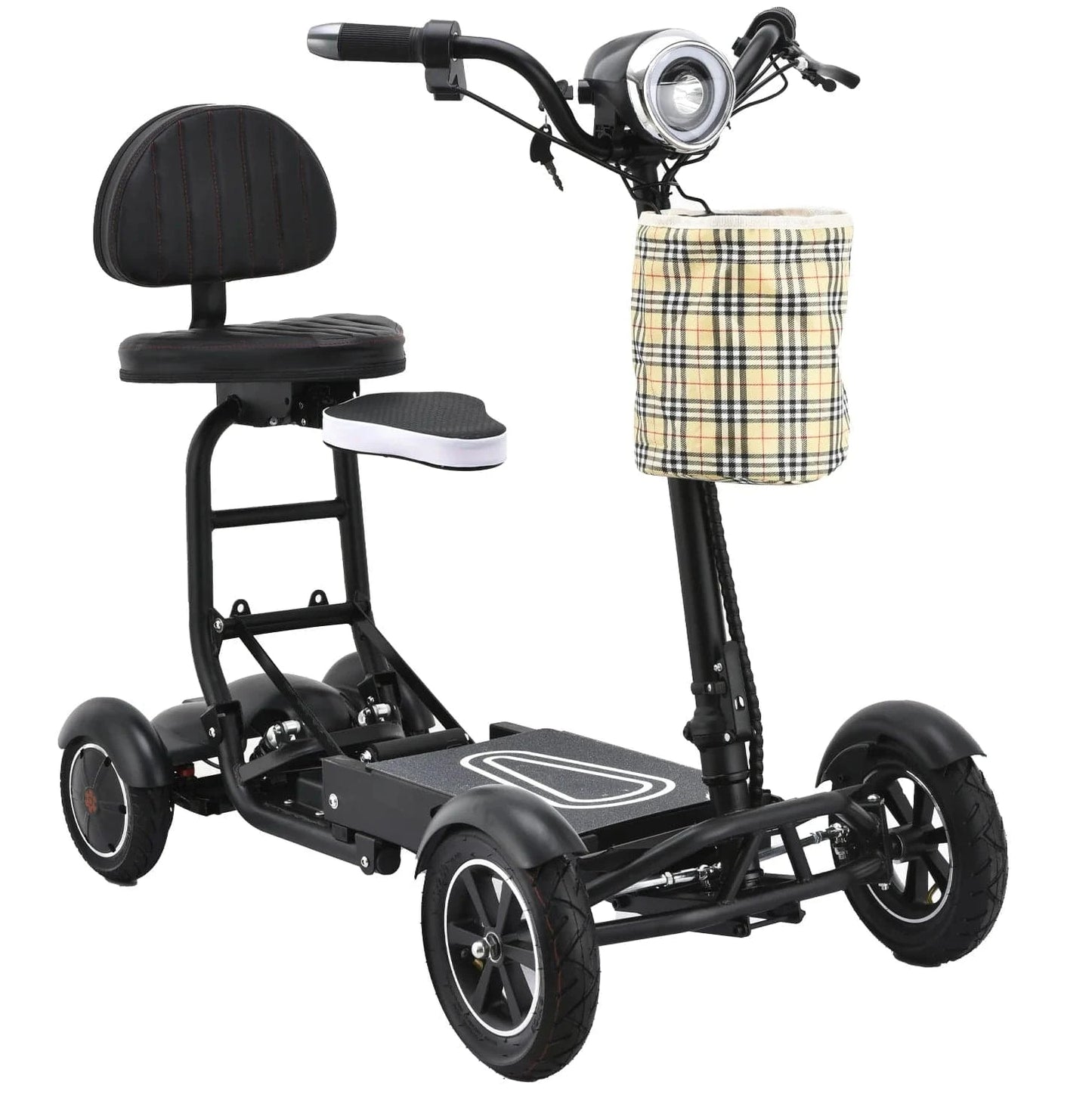 Fold & Travel Mobility Mobility Scooter Black Mobility Scooter Cruiser City Hopper 3 Wheel 4 Wheels Scooter