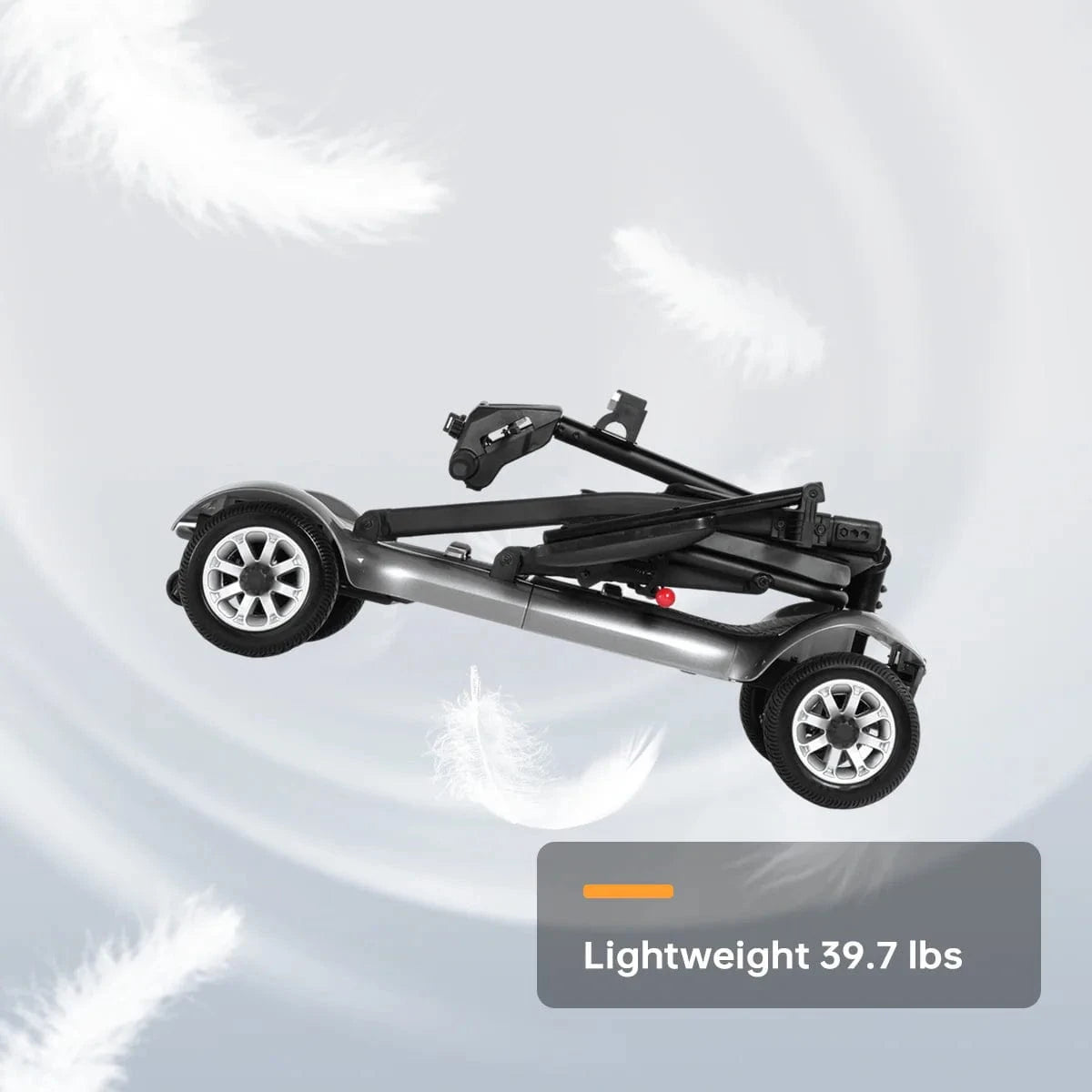 Fold & Travel Mobility Mobility Scooter Paiseec Lightweight Mobility Scooter D3