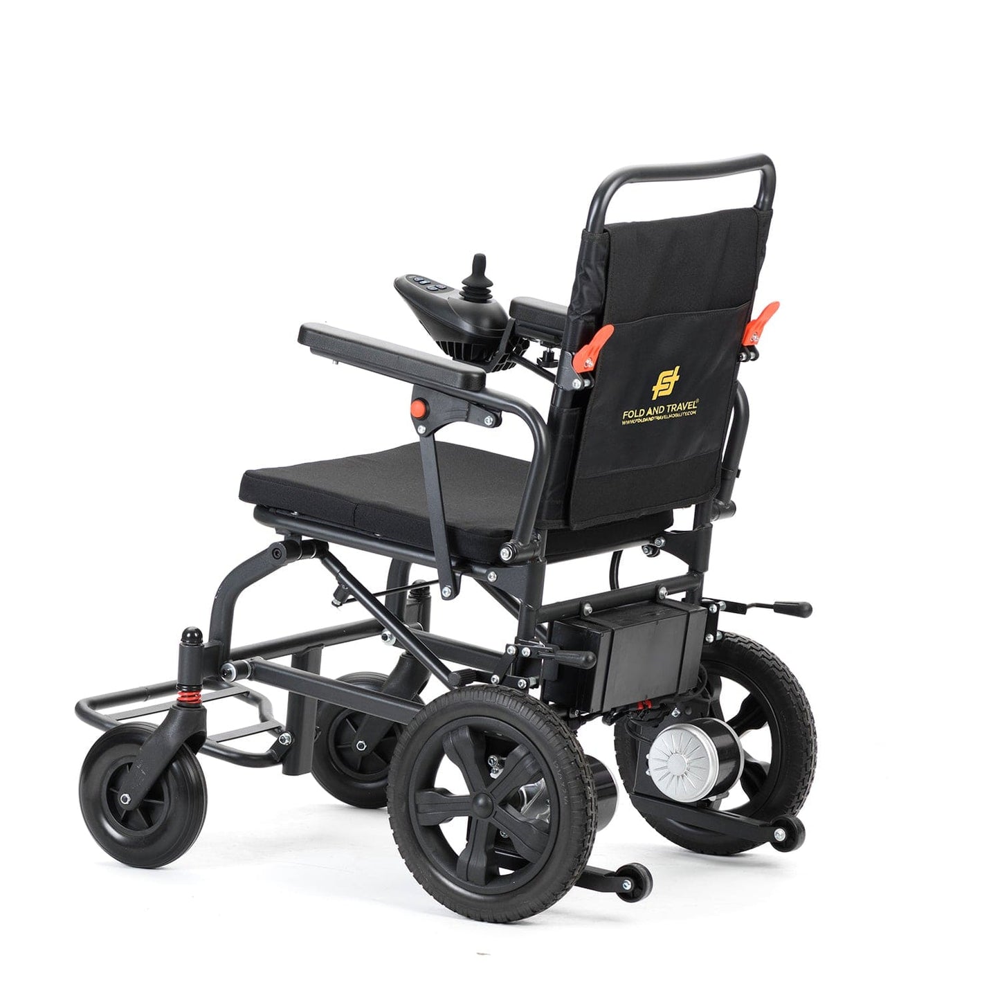 Fold and Travel Electric Wheelchair Lightweight Foldable Electric Wheelchair Mobility Scooter Wheel chair Automated Narrow Design For Adults and Seniors