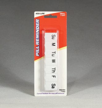 Complete Medical Aids to Daily Living Pill Box 7-Day Small