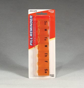 Complete Medical Aids to Daily Living Pill Organizer 7-Day Medium
