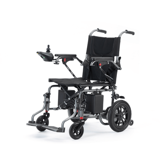Fold & Travel Mobility Electric Wheelchair Super Lightweight Folding Electric Wheelchair