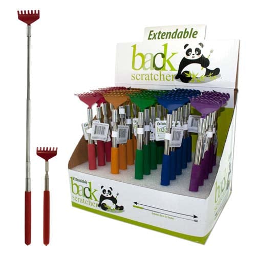 Complete Medical Aids to Daily Living Colorful Back Scratcher Countertop Display, Bx/25