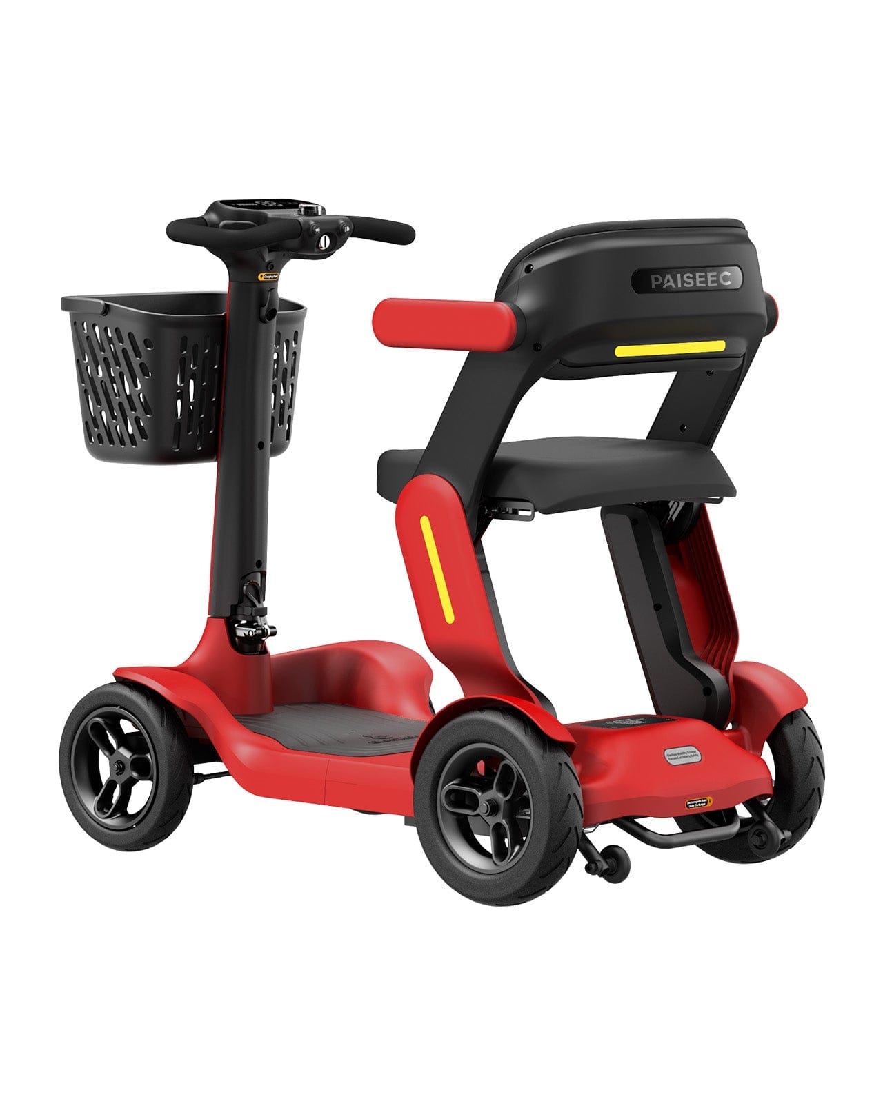 Fold & Travel Mobility Mobility Scooter Paiseec Foldable Lightweight Mobility Scooter S3
