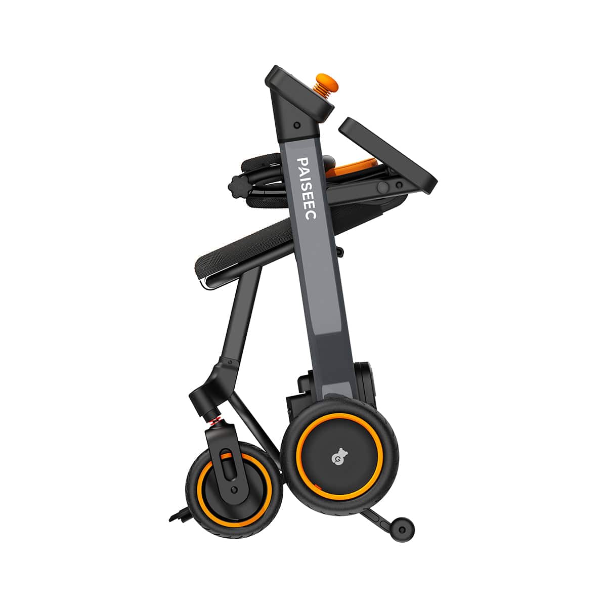 Fold & Travel Mobility Paiseec 2-in-1 Electric Wheelchair W1 Lightweight Foldable Compact
