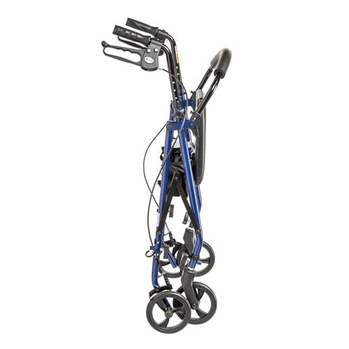 Complete Medical Mobility Products Rollator Steel Blue w/6" Whls Knocked-Down