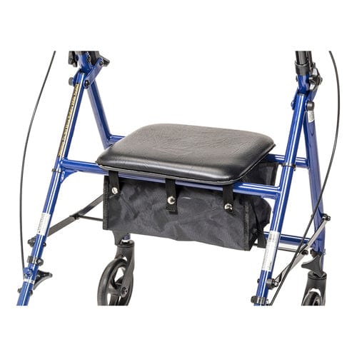 Complete Medical Mobility Products Rollator Steel Blue w/6" Whls Knocked-Down