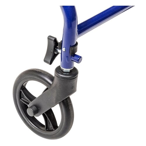 Complete Medical Mobility Products Rollator Steel Blue w/6" Whls Knocked-Down